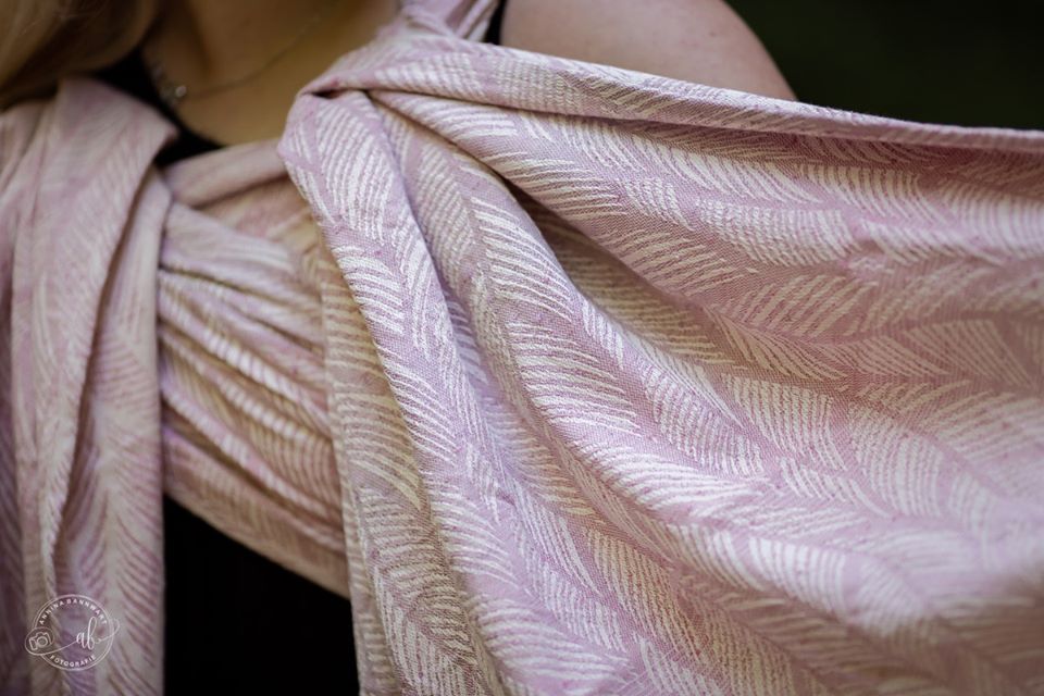 Neisna Veer Himbeeri Wrap (schappe silk) Image