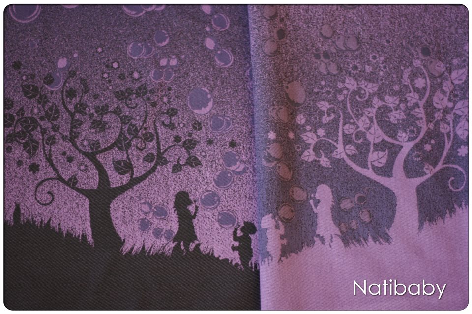 Natibaby Bubbles Purple  Image