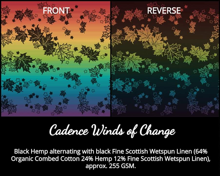 Oscha Cadence Winds of Change Wrap (hemp, wetspun linen) Image