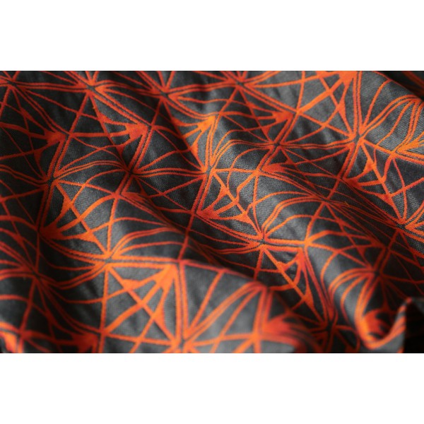 Yaro Slings Foxes Contra Grey Orange Repreve Modal Volgende Wrap (repreve, modal) Image