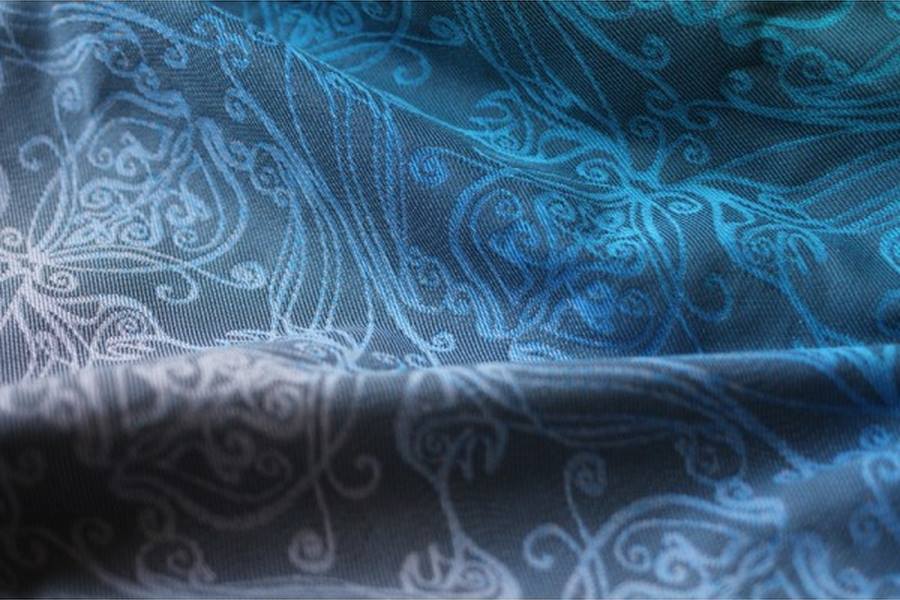 Yaro Slings Elvish Aqua Grad Grey Wrap  Image