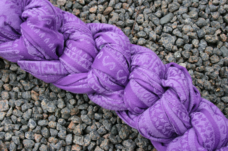 Ellevill Zara Purple Wrap  Image