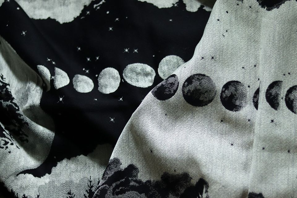 Tragetuch Luluna Slings The Full Moon Night Lights (Seide) Image