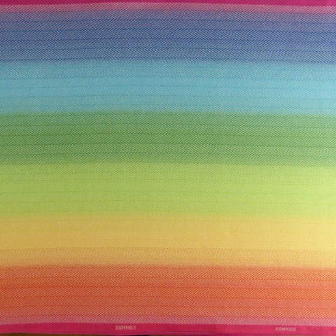 Didymos Lisca White Rainbow Wrap  Image