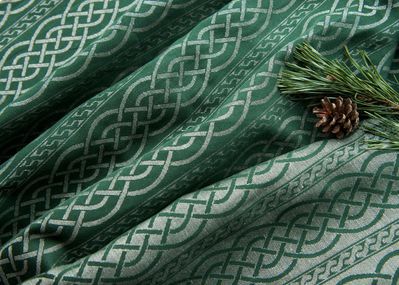 Oscha Braid Pine Wrap (linen) Image