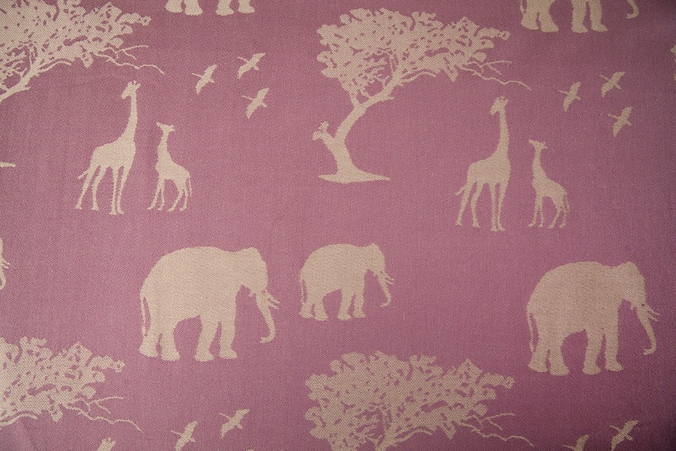 Lenny Lamb Pink And White Safari Wrap  Image