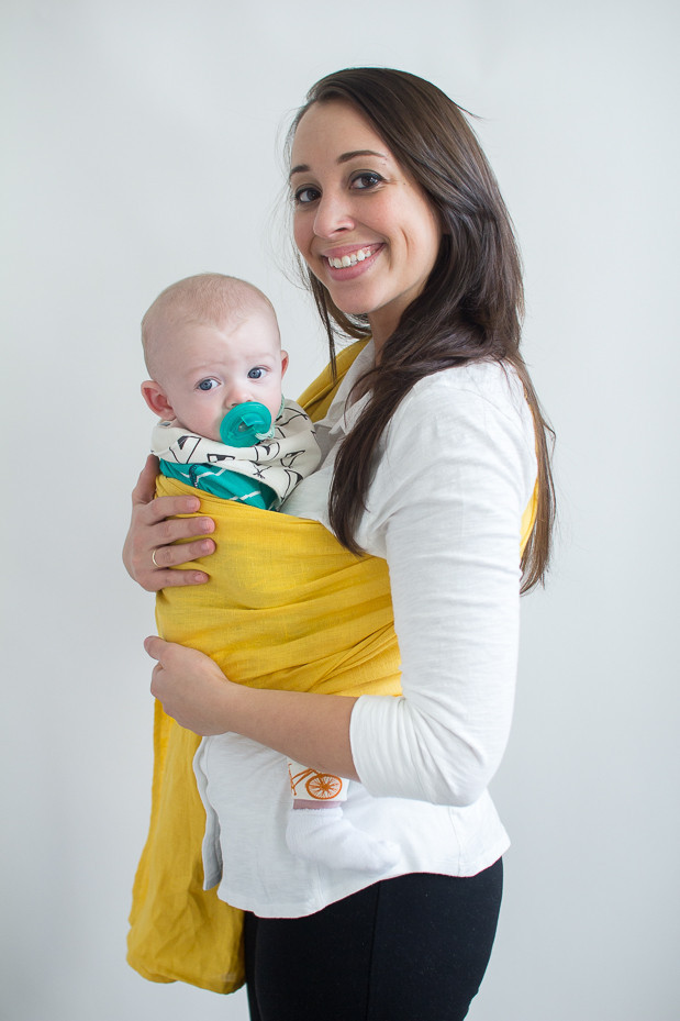 Hope Carried onecolor Mustard Wrap (linen) Image