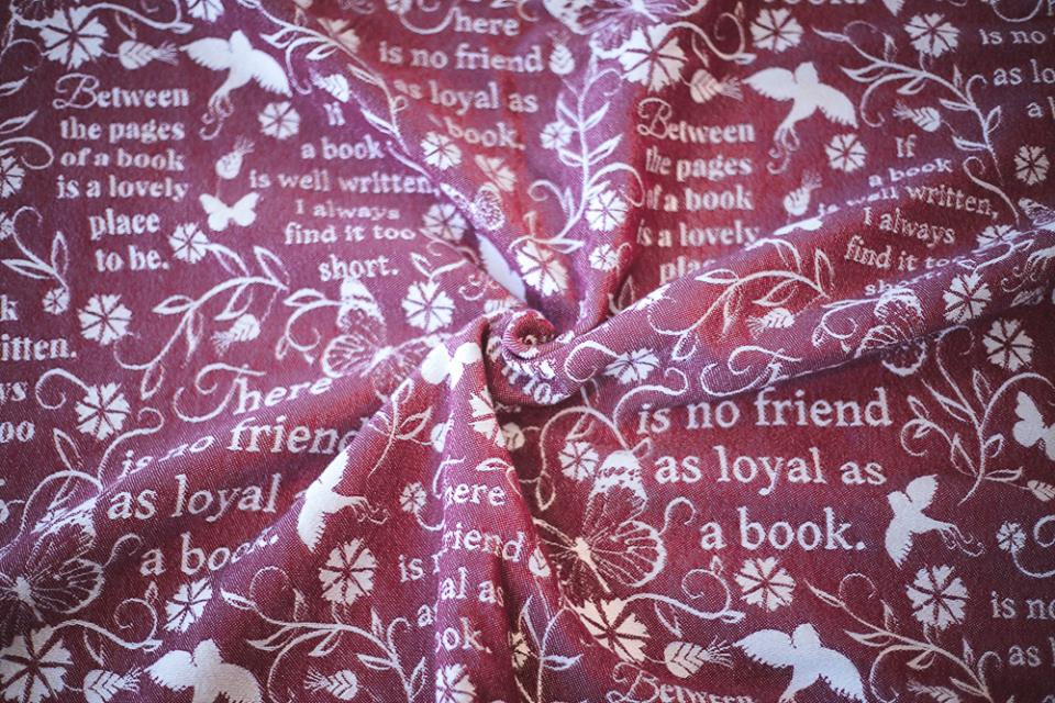 Cari Slings Bibliophile Brontë Wrap (tencel) Image