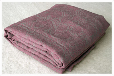 Ellevill PAISLEY Silver-pink Wrap (bamboo) Image