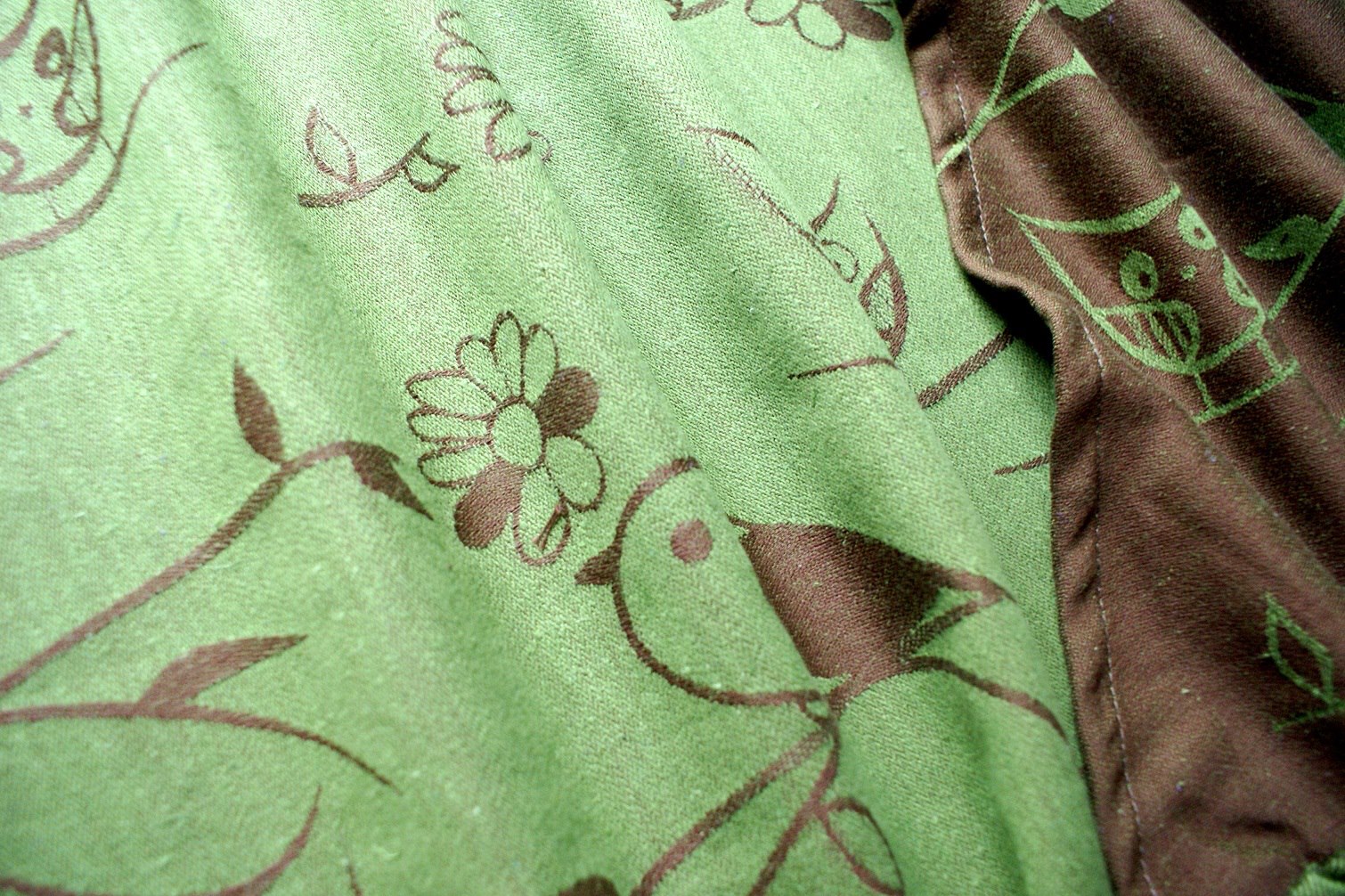 Kokadi Birds Leinenvögel Wrap (linen) Image
