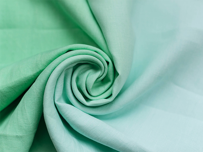 Oscha Gradation Dyed Grad Jade Spring Wrap (linen) Image