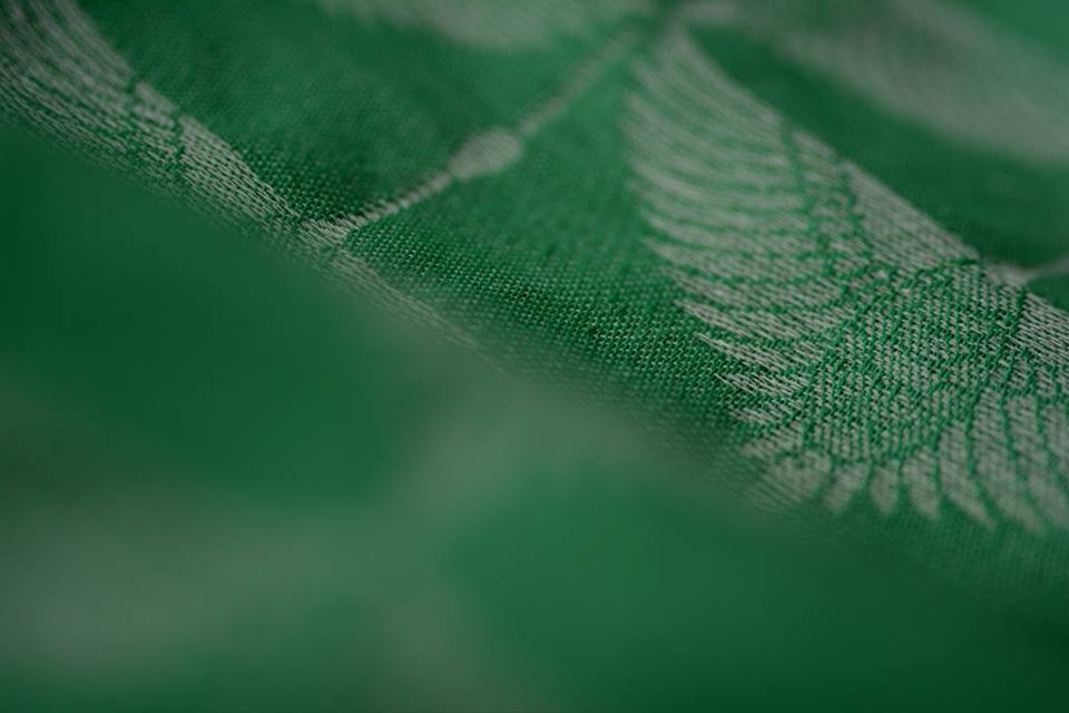 Ehawee Slings Cranes Green, Green Wrap (linen) Image