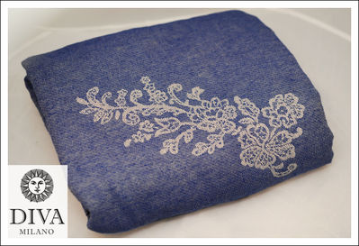 Diva Milano Reticella azzurro Wrap (wool) Image