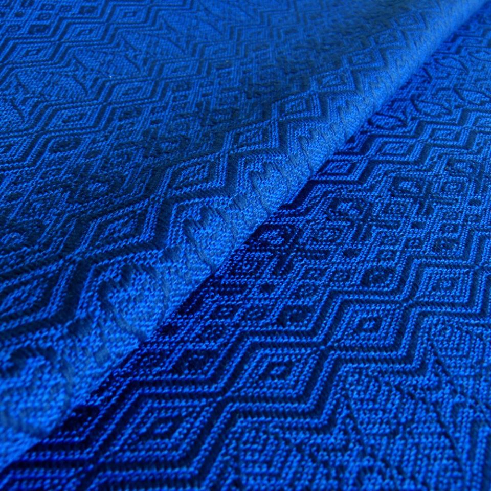 Didymos Ada Hearts Magic Blue Wrap (wool) Image
