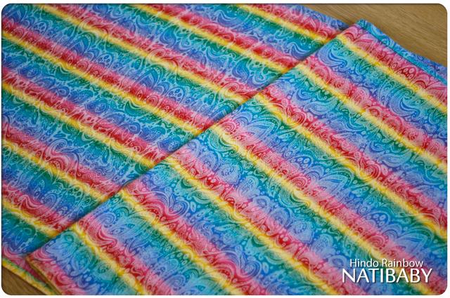 Natibaby HINDO RAINBOW Wrap (nettle, silk) Image