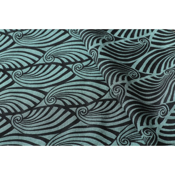 Yaro Slings Dandy Mint-Black Wrap  Image
