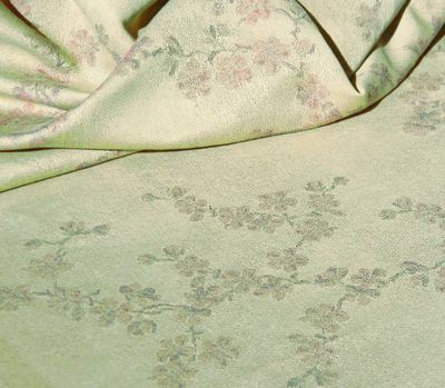Didymos sacura Cherry Blossoms Jade/Rose Wrap (linen) Image