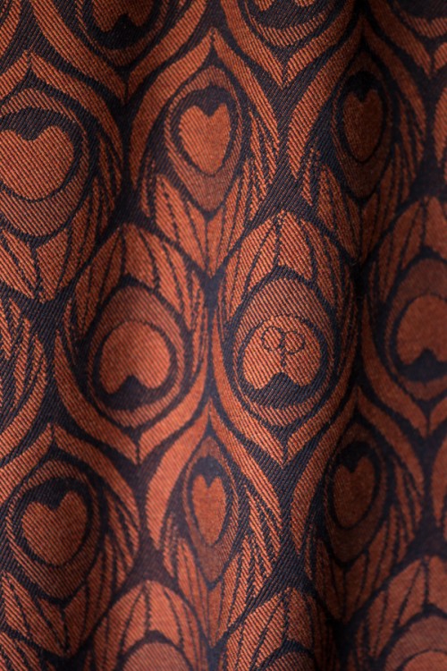 Artipoppe ARGUS SIGNATURE CHOCOLATE ORANGE Wrap (cashmere) Image