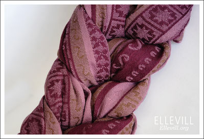 Ellevill Zara Tricolor Lavender/Pink Wrap  Image
