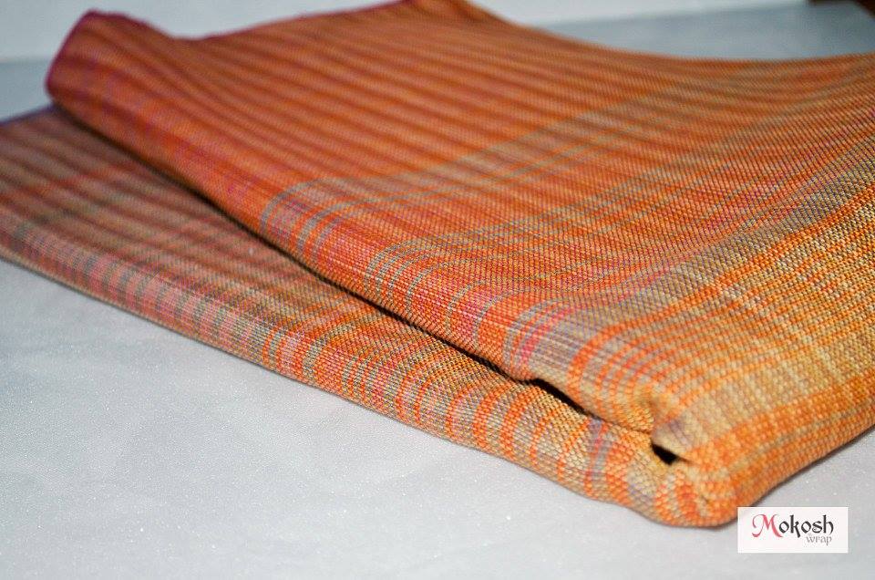 Tragetuch Mokosh-wrap plain weave Desire yellow  Image