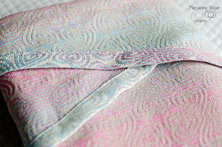Wrapahula Wovens Lucky in Love Sweet Pea Wrap  Image