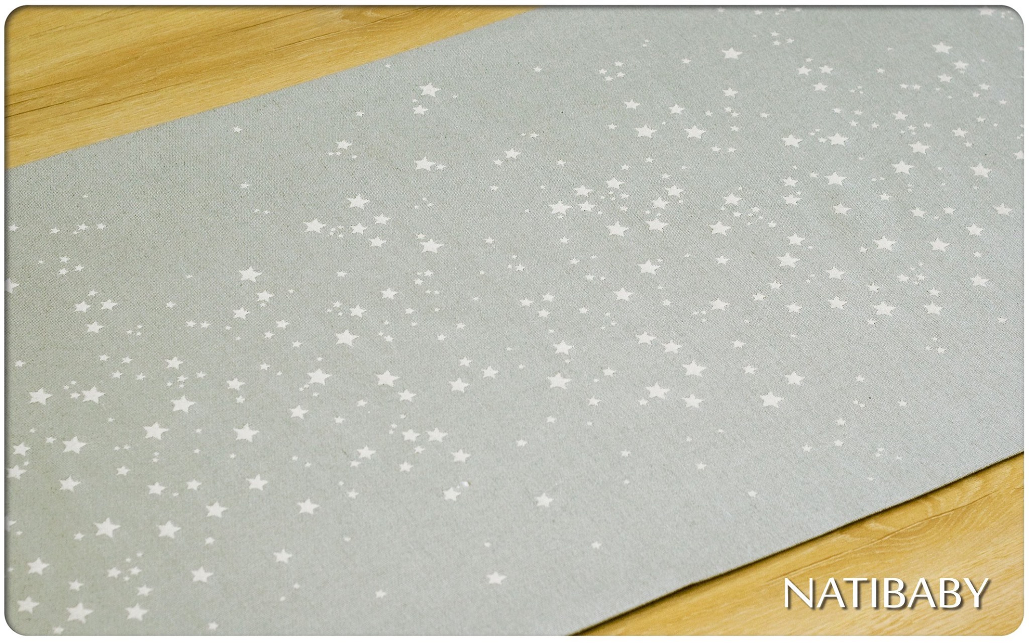 Natibaby Stardust Shades of Grey Light Wrap (merino, linen) Image