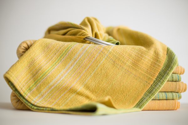 Uppymama Gradation Daffodil Lime Wrap (linen) Image