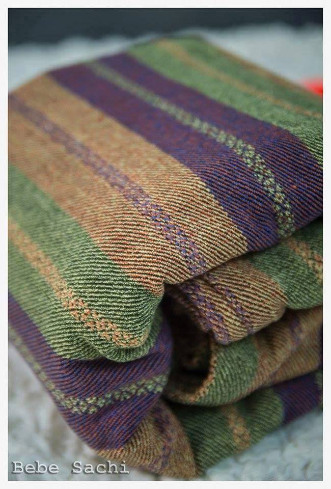 Bebe Sachi stripe Autumn Kantha Wrap  Image