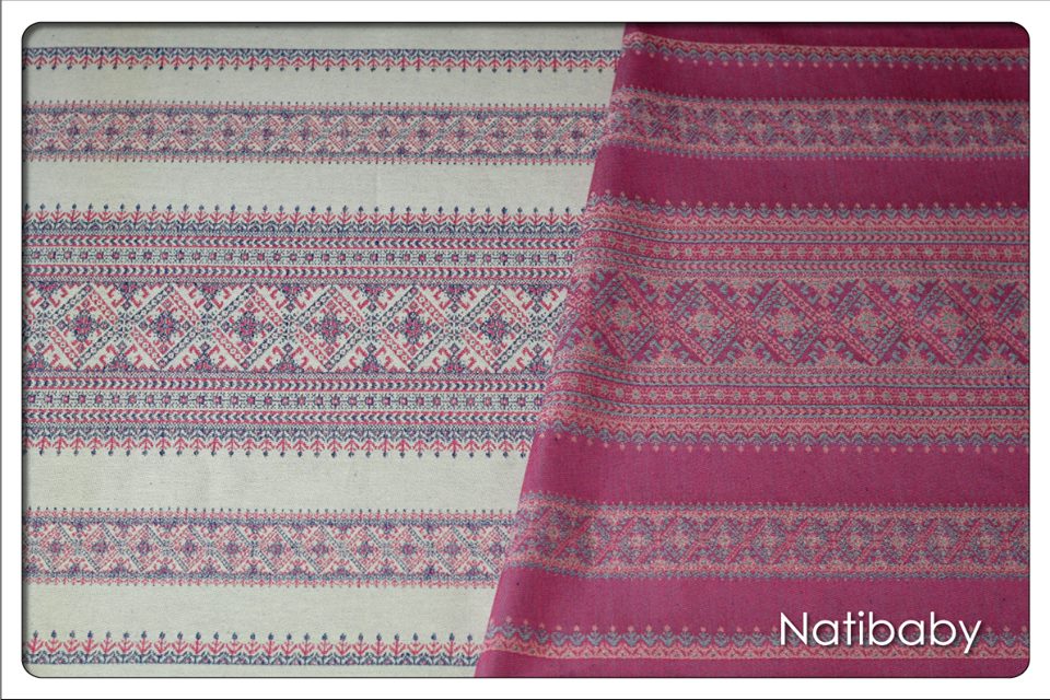 Natibaby Merezhka Yaqut Pink Wrap  Image
