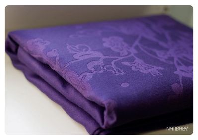 Tragetuch Natibaby Colibri Violet Linen (Leinen) Image