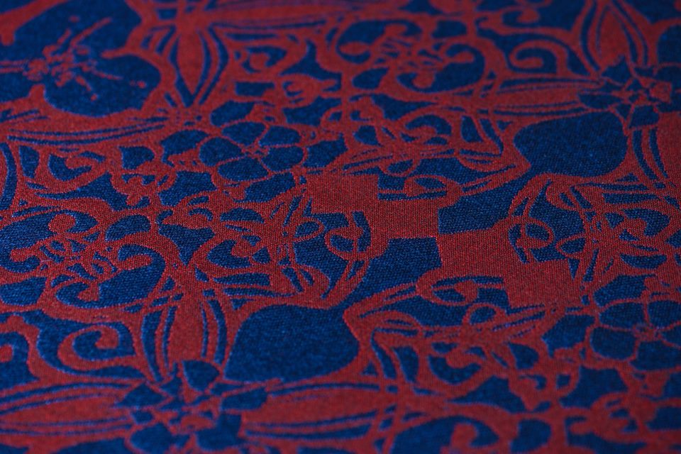 Tragetuch Artipoppe Delft for Superman (mulberry silk, Kaschmir, baby camel) Image