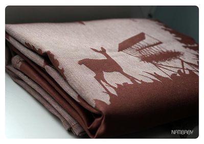 Natibaby FOREST BROWN Wrap (linen) Image