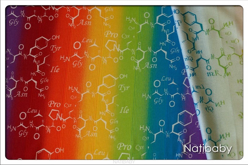 Tragetuch Natibaby Oxytocin Rainbow  Image