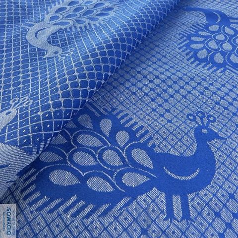 Didymos Mela Blue Pfau Wrap (linen) Image