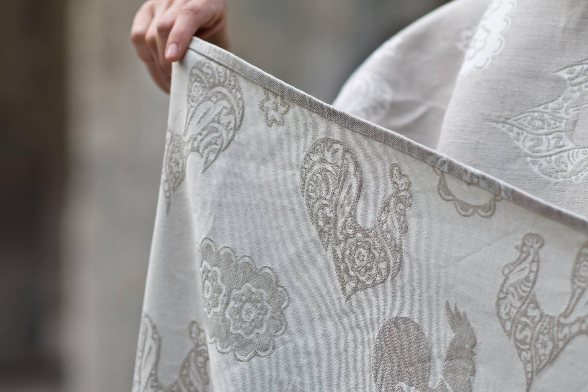 Sestrice ROOSTERS HERITAGE  Wrap (linen) Image