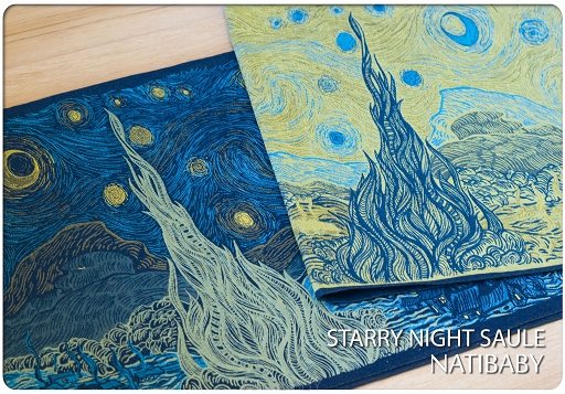 Tragetuch Natibaby Starry Night Saule  Image