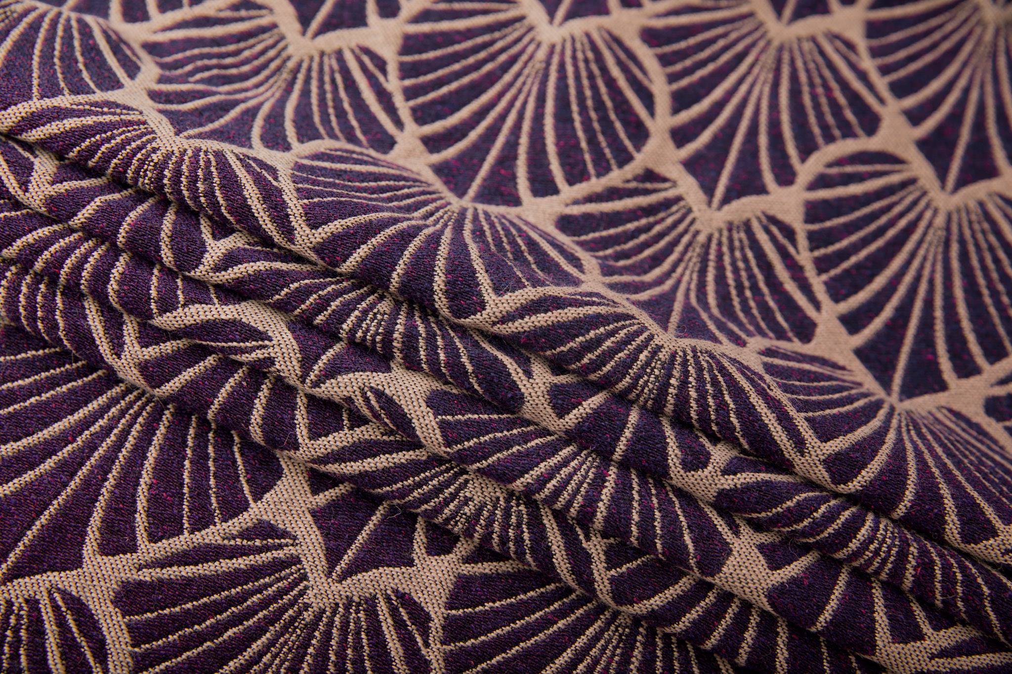 Tragetuch Linuschka Ipomee Pastel (japanese silk, merino, alpaka) Image