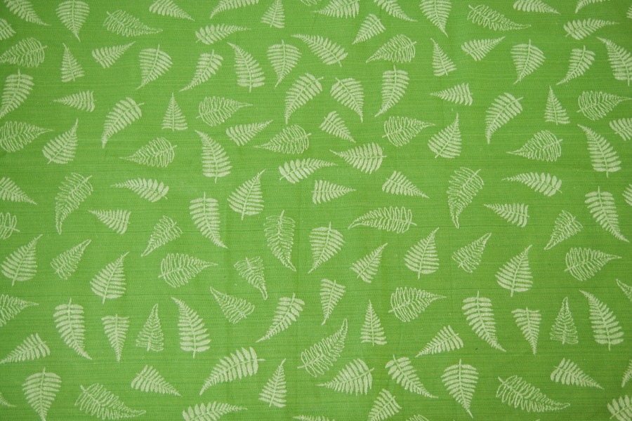 Natibaby Ferns Green Wrap (linen) Image