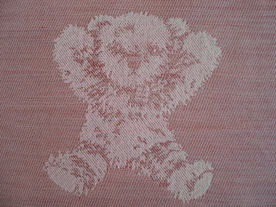 Tragetuch Didymos Pink Bears with wool (Wolle) Image