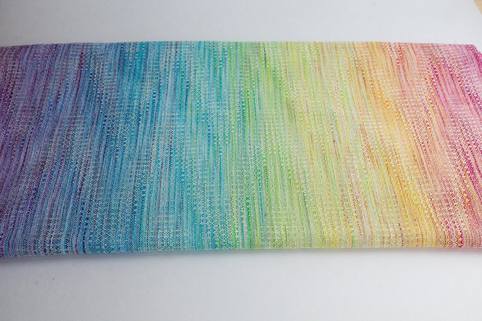 Rainbow cloud crackle weave Fresh Splash  Image