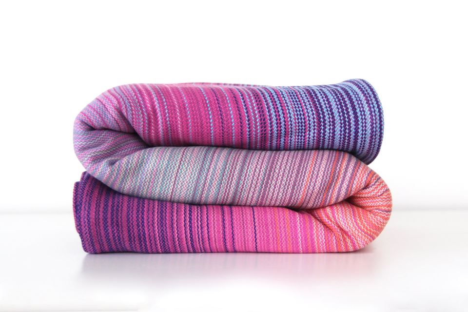 Girasol small stripe Ruby Violetta Wrap  Image