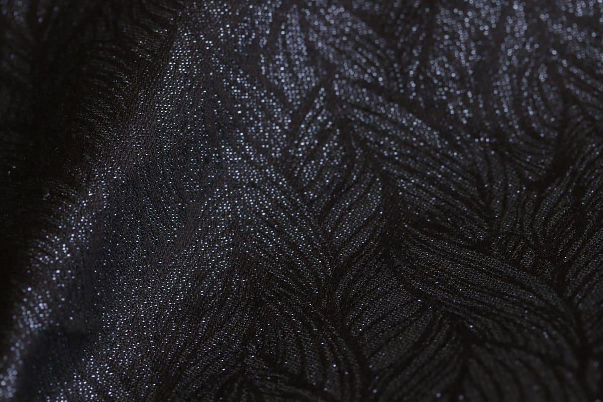 Tragetuch Neisna Rapunzel Coal (schappe silk, lurex) Image