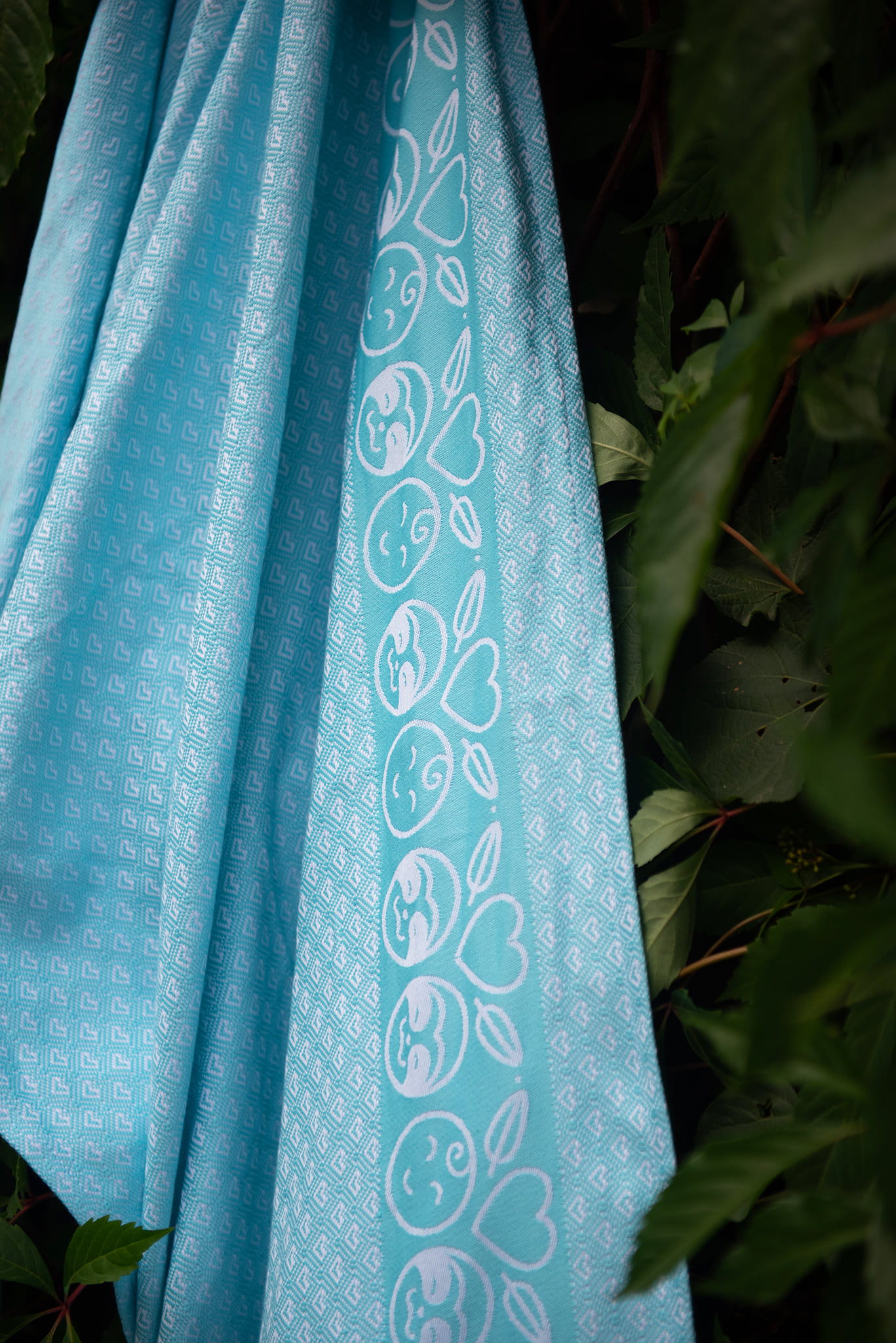 Tragetuch Sari sling Soft Touch Marvellous Blue  Image
