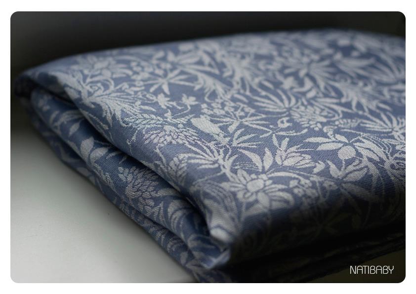 Natibaby Passiflora light jeans Wrap (linen) Image