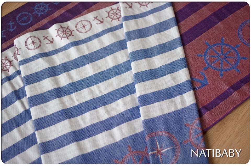 Natibaby NAUTICAL Wrap (bamboo, linen) Image