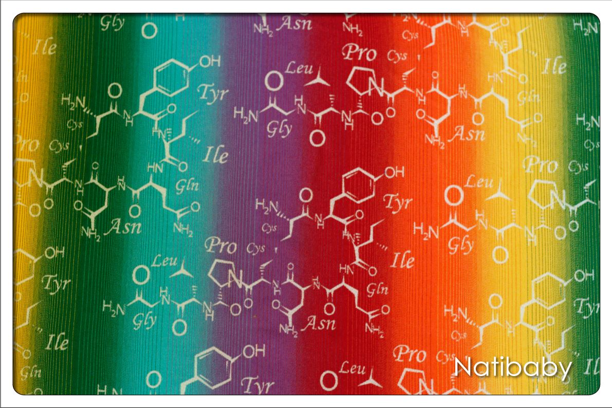 Tragetuch Natibaby Oxytocin Rainbow IV  Image