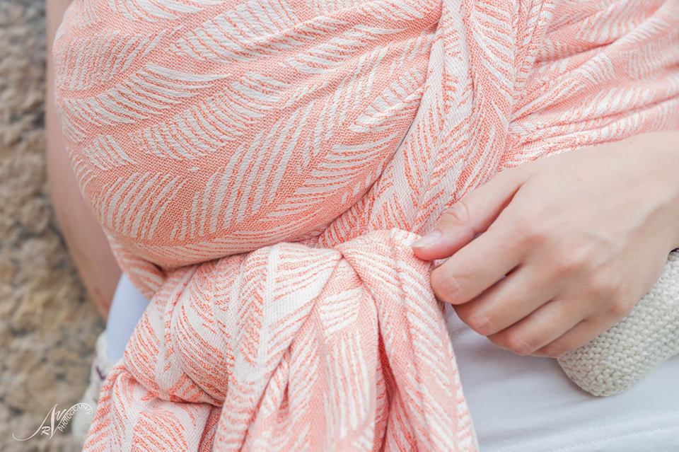 Neisna Veer Coral Wrap (linen) Image