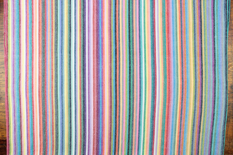 West of the 4th small stripe Confetti Wrap  Image