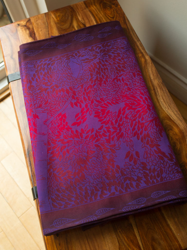 Oscha Dryad Crimson Thicket  Wrap (cashwool) Image