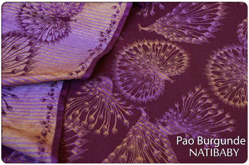 Natibaby PAO BURGUNDE Wrap (linen) Image